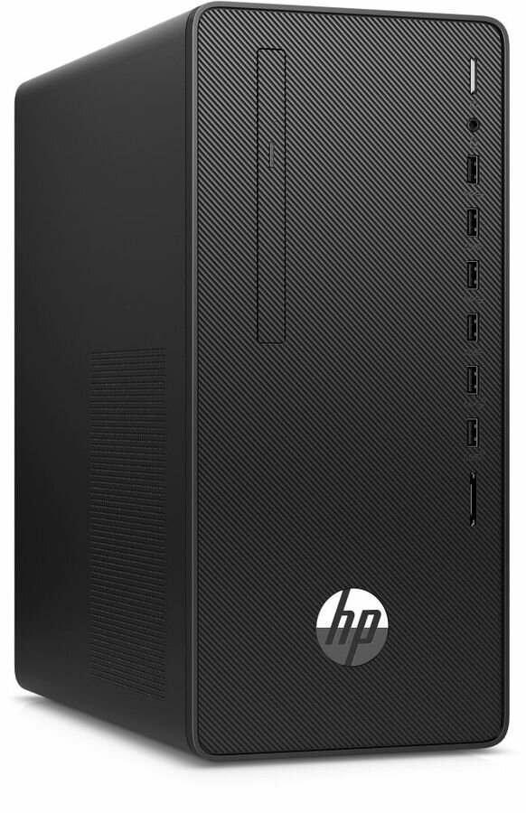 Компьютер HP 290 G4, Intel Core i7 10700, DDR4 8ГБ, 256ГБ(SSD), Intel UHD Graphics 630, DVD-RW, Free DOS, черный 123P6EA