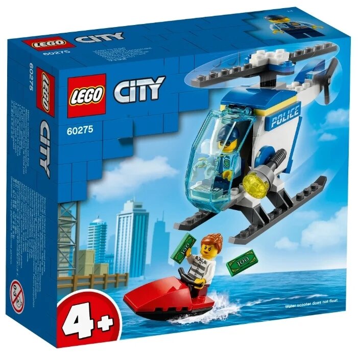 Lego Конструктор LEGO City 60275 Полицейский вертолёт