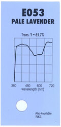 Светофильтр Lee # 053 Paler lovender