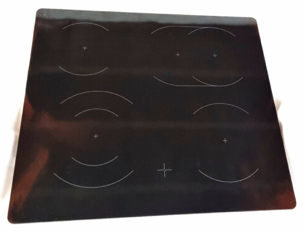 Стеклокерамическая поверхность варочной панели Schott Ceran 520 х 570 mm - фотография № 3