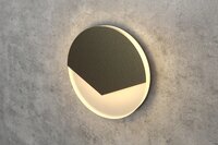 Бронзовый круглый светильник для лестницы Integrator IT-783-Bronze Down (теплый белый)