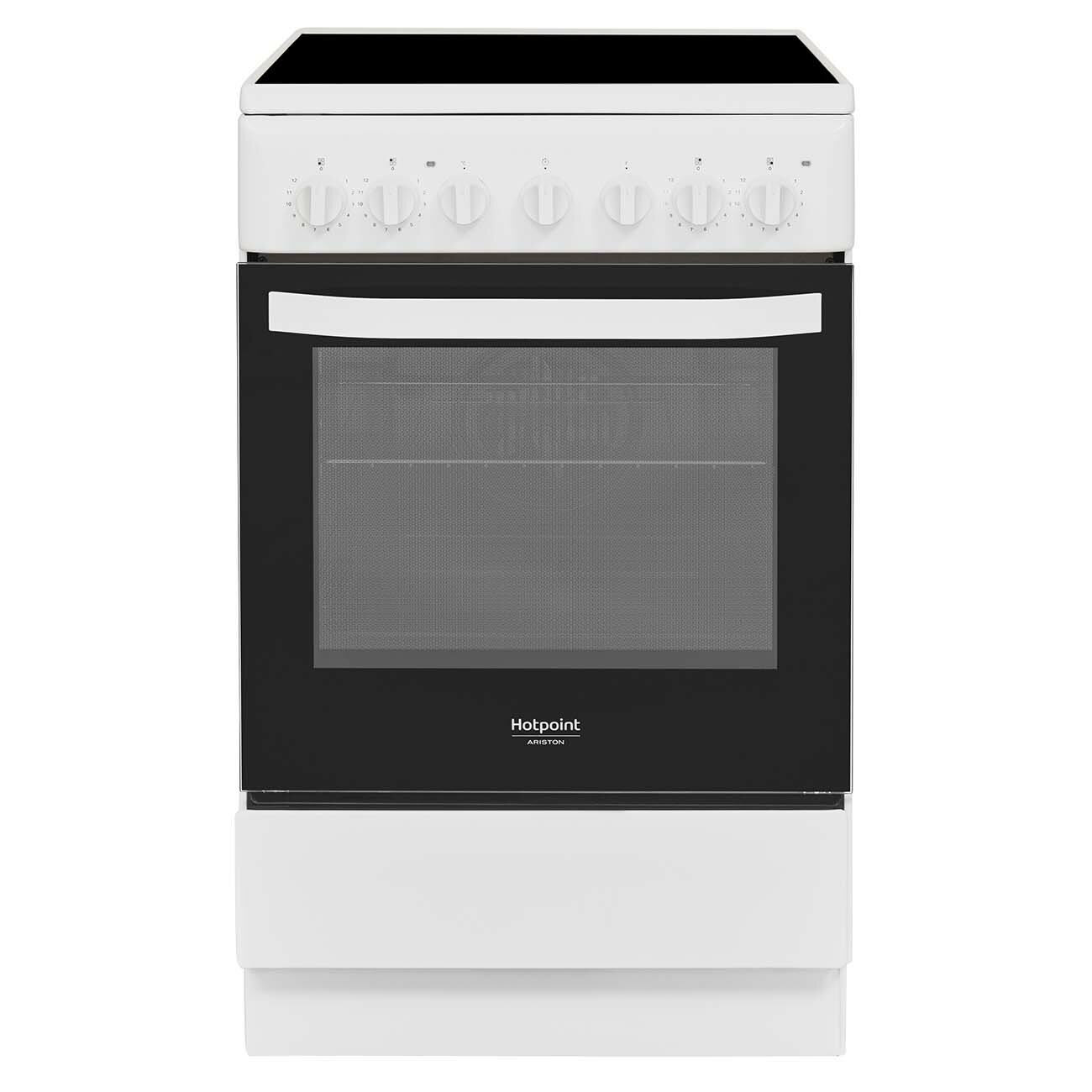 Электрическая плита (50-55 см) Hotpoint-Ariston HS5V5PMW/RU