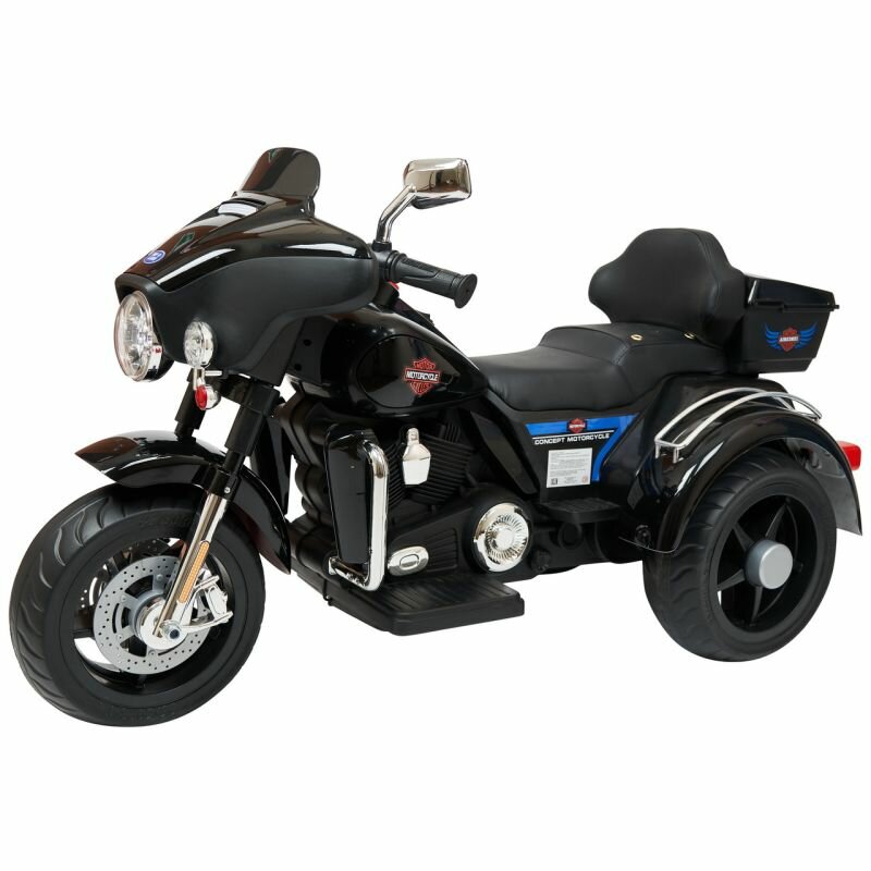 Мотоциклы Toyland Трицикл Harley-Davidson Moto 7173 Черный краска