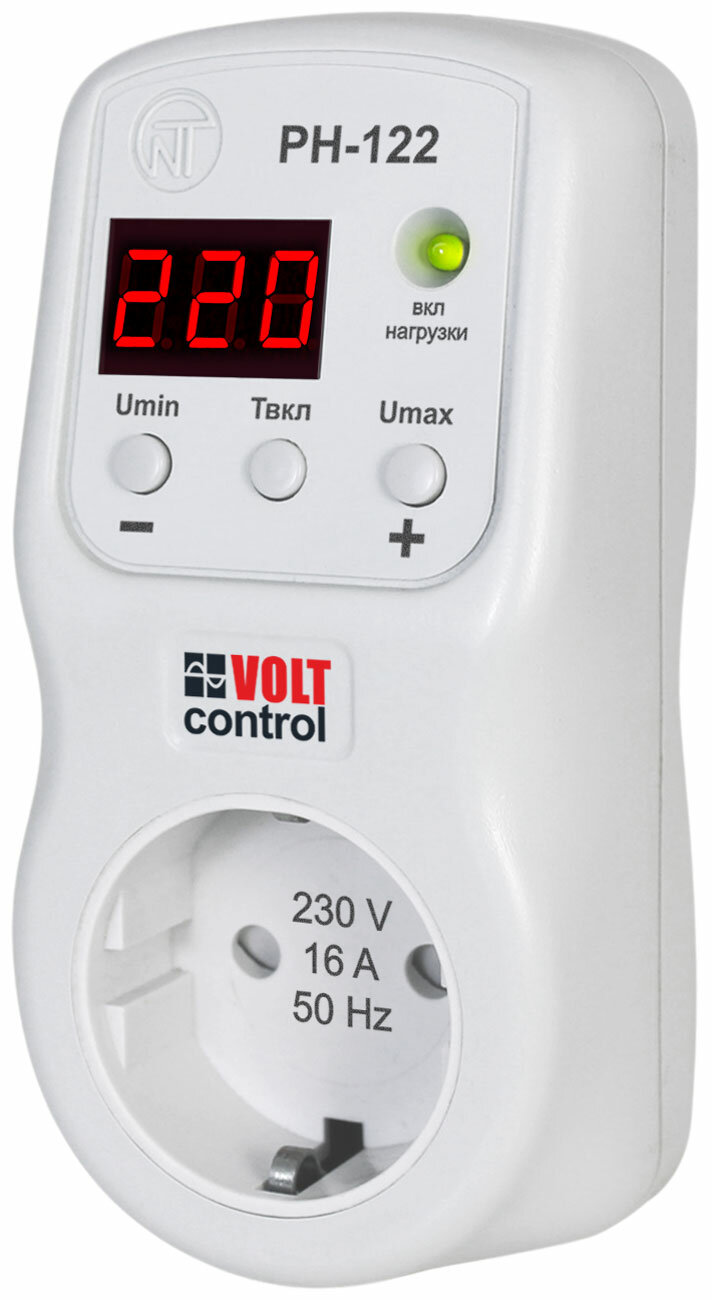 Реле напряжения Новатек-Электро Volt Control РН-122 3425600122