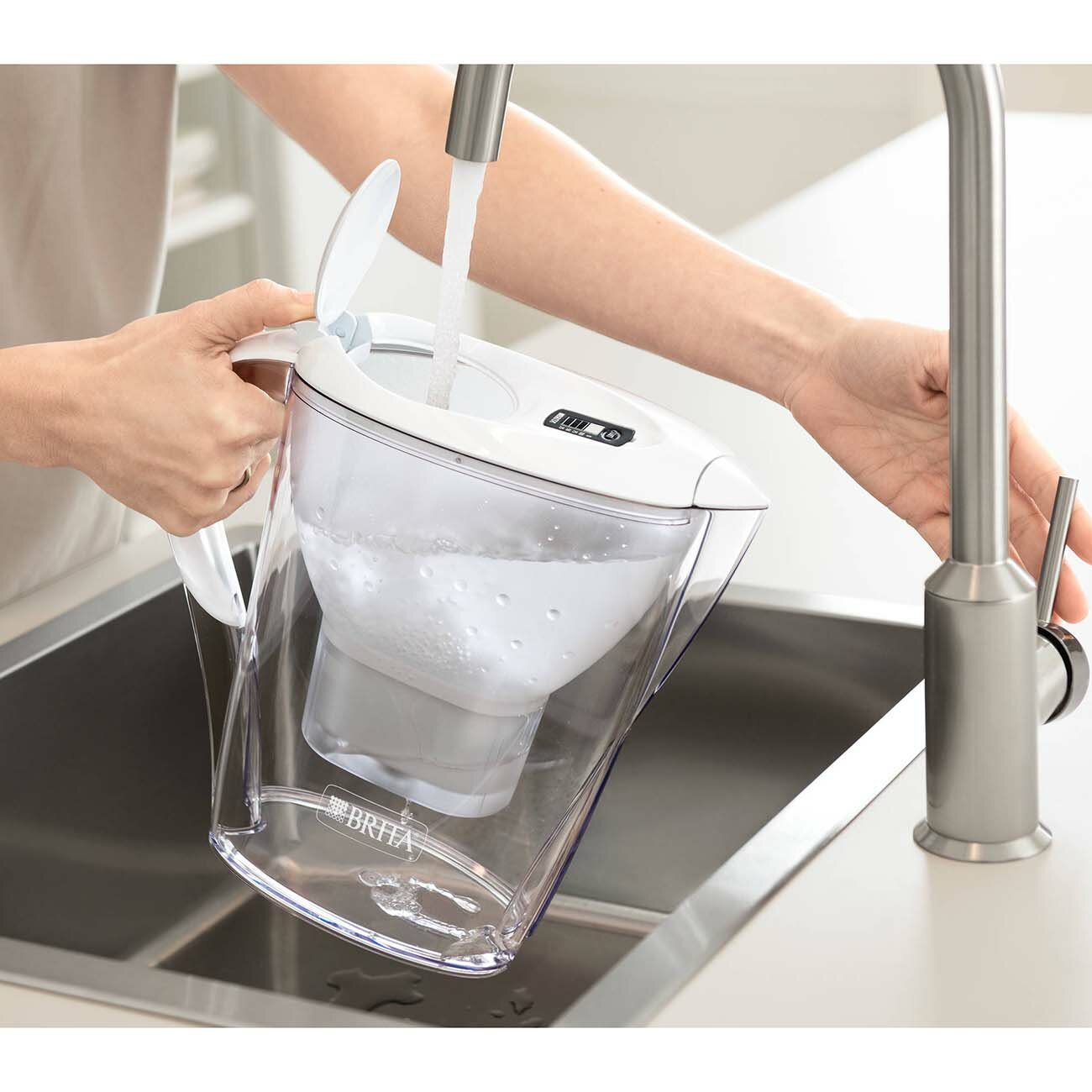 Фильтр для очистки воды BRITA Marella XL 3,5л капучино + 1*MAXTRA+ - фотография № 3