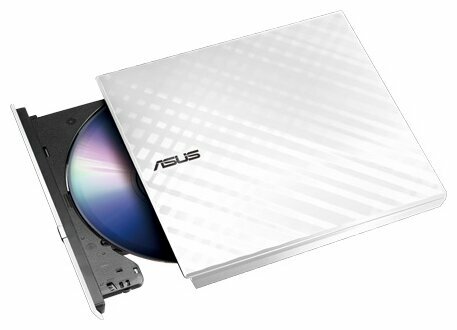 ASUS Привод ASUS SDRW-08D2S-U LITE/WHITE/ASUS LITE/WHT/G/AS retail, dvd-rw, external; 90-DQ0436-UA221KZ/