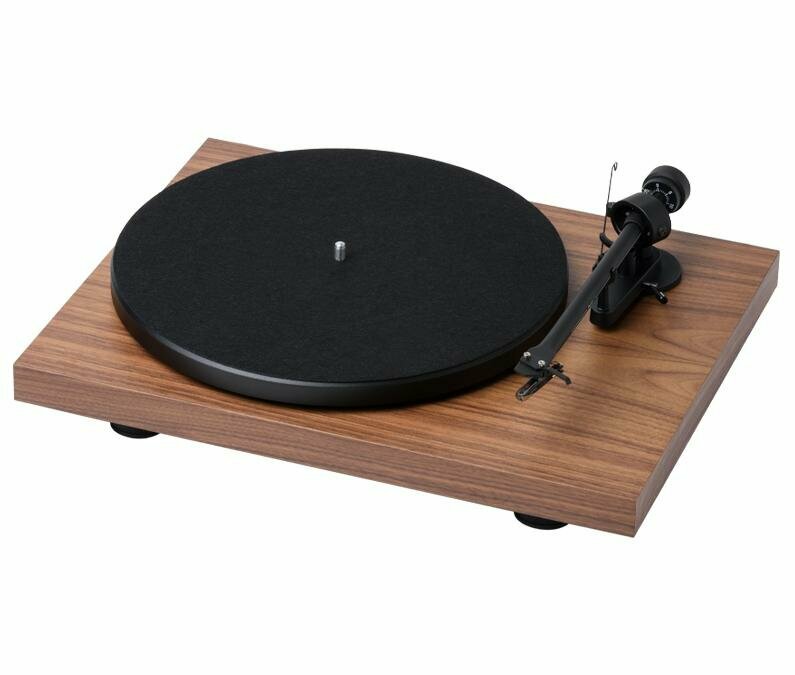 Виниловый проигрыватель Pro-Ject DEBUT III PHONO Wood OM5e