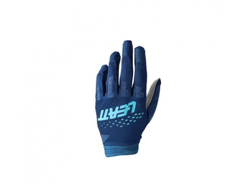 PitBikeClub Мотоперчатки Leatt Moto 2.5 X-Flow Glove (Blue M 2021 (6021040281))