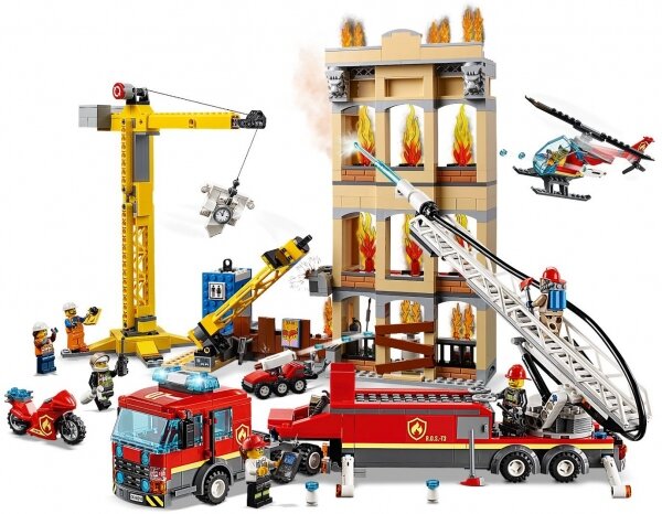 LEGO 60216 - Лего Пожарные: Центральная пожарная станция