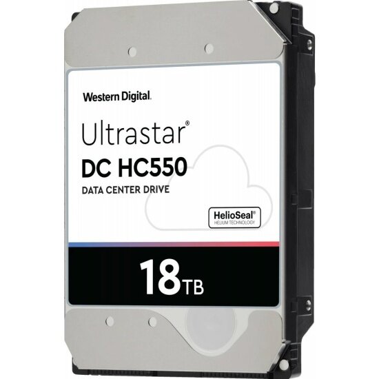 Жесткий диск 3.5" WESTERN DIGITAL 18TB SATA III, 512 Mb, 7200 rpm WD Ultrastar DC HC550 (0F38467)