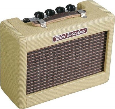 FENDER MINI '57 TWIN-AMP миниатюрный комбо усилитель, 1 Вт, 2x2'