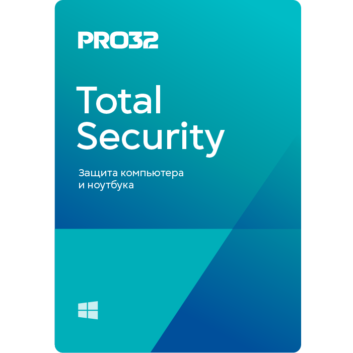 PRO32 Total Security – лицензия на 1 год на 3 устройства.