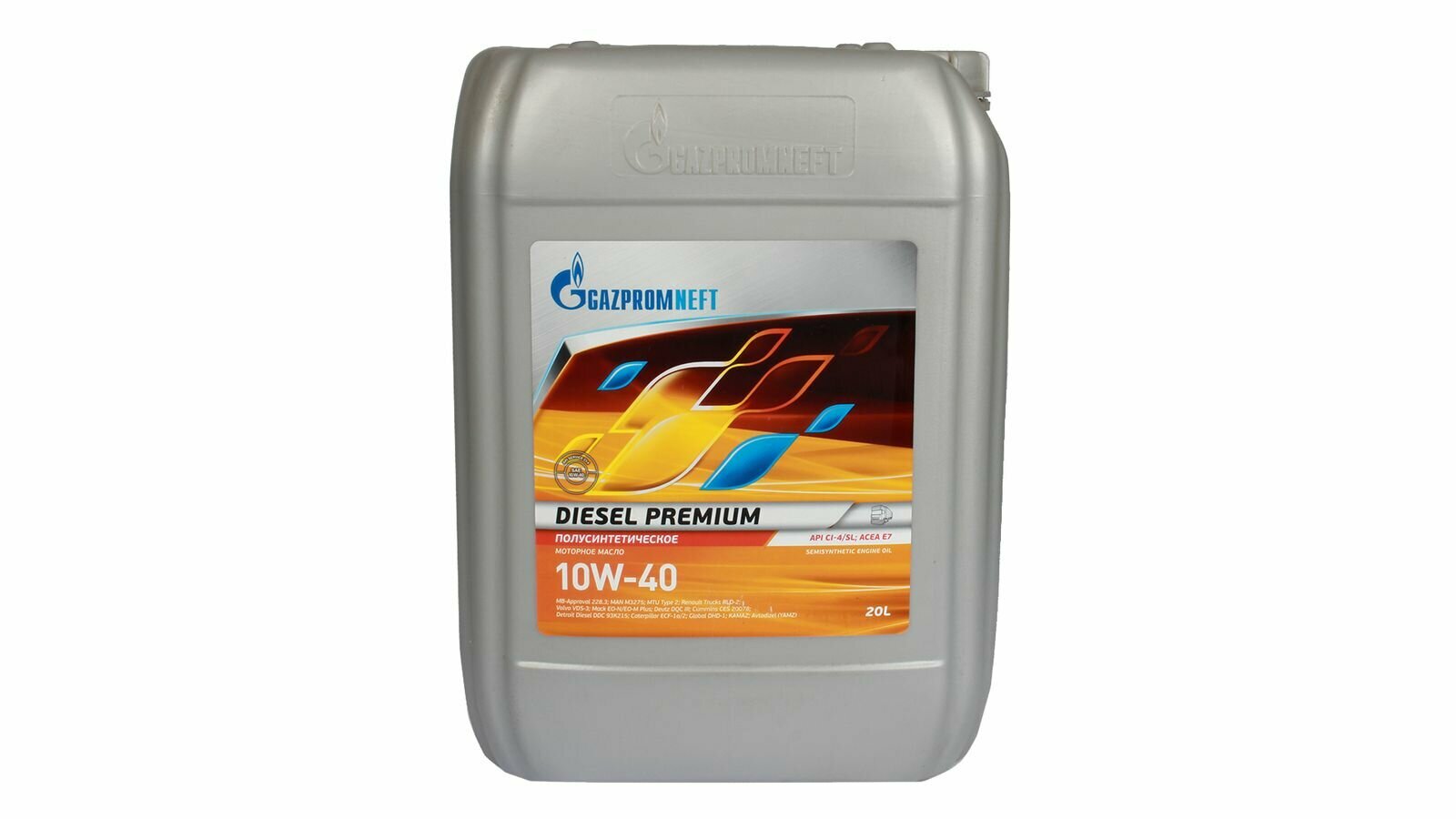 Масло моторное GAZPROMNEFT Diesel Premium 10W40 20л CI-4/SL