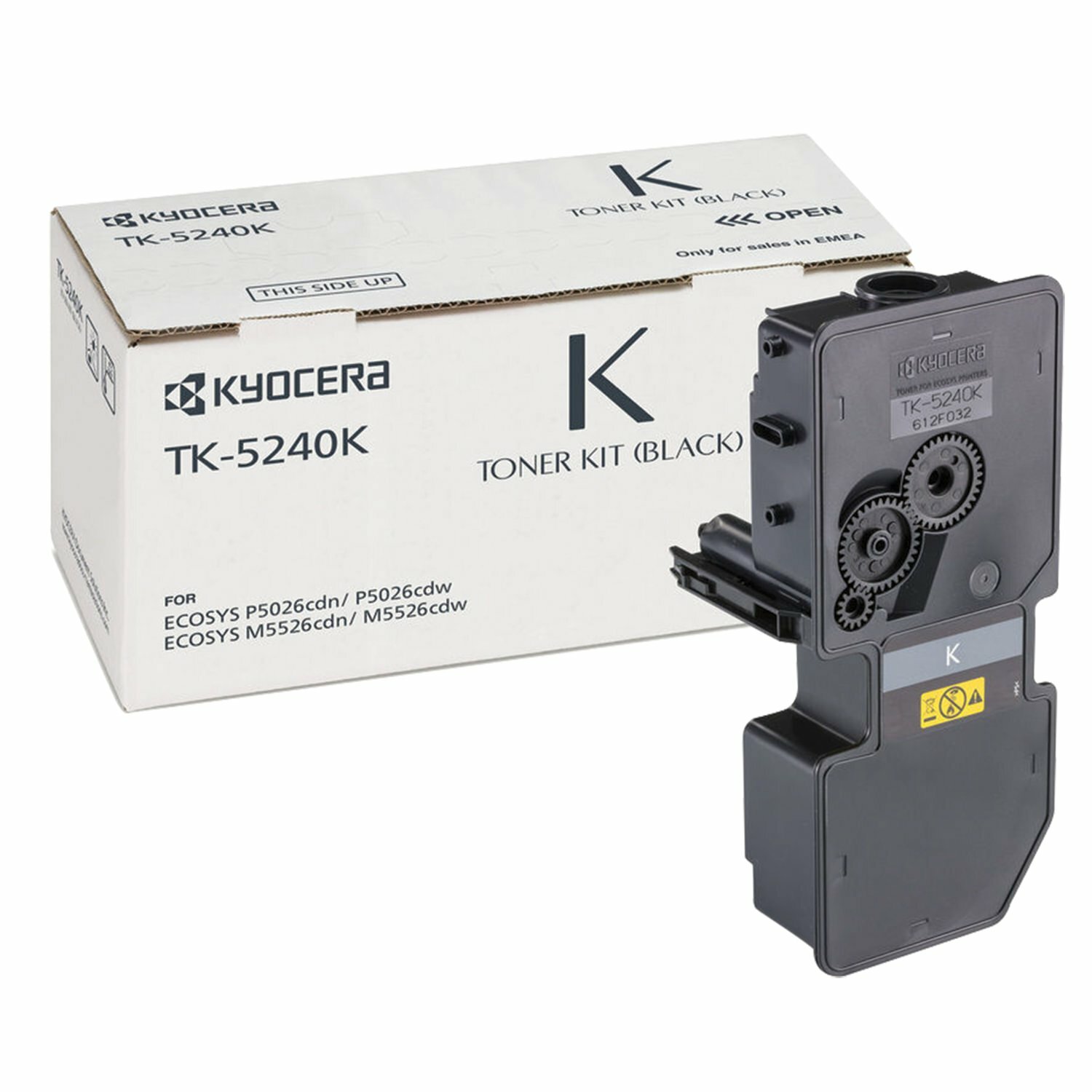 Тонер-картридж KYOCERA (TK-5240K) P5026cdn/w/M5526cdn/w, ресурс 4000 стр., цвет черный, оригинальный, 1T02R70N 1T02R70NL0