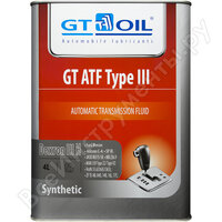 Масло GT OIL ATF Type-III Dexron III H 8809059407615