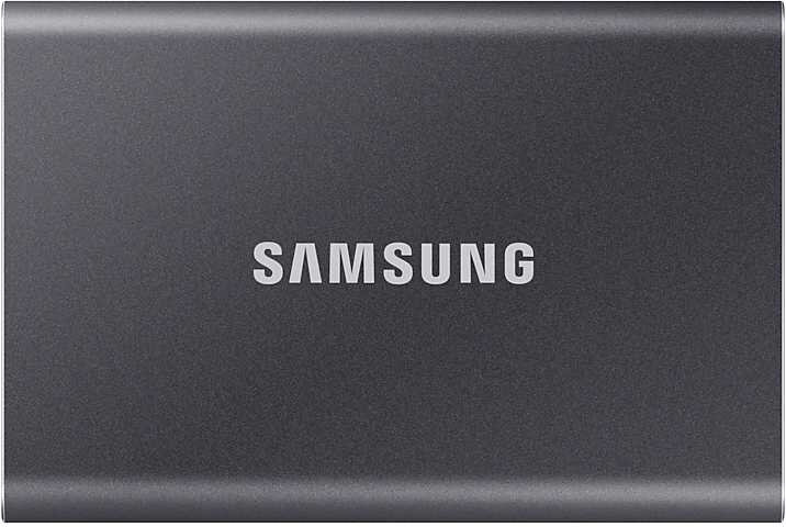 Накопитель SSD Samsung USB-C 2Tb MU-PC2T0T/WW T7 1.8" черный