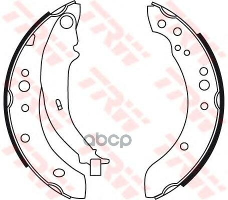 Trw^Gs8769 Колодки Барабанные Mitsubishi Colt Vi 04-12 TRW арт. GS8769