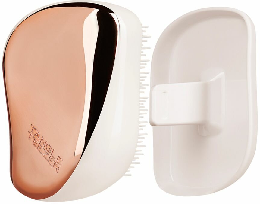 Расческа для волос Tangle Teezer Compact Styler Rose Gold Cream