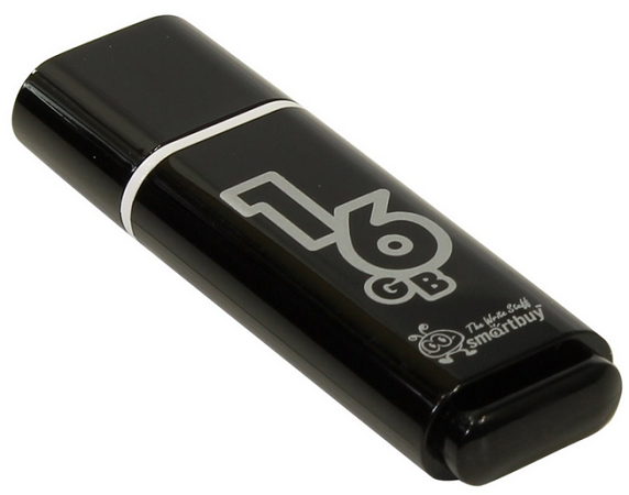 Накопитель USB 2.0 16GB SmartBuy SB16GBGS-K