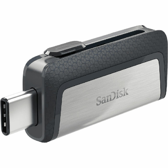 USB Flash  64GB SanDisk Ultra Dual (SDDDC2-064G-G46) USB3.1/Type-C (OTG) 