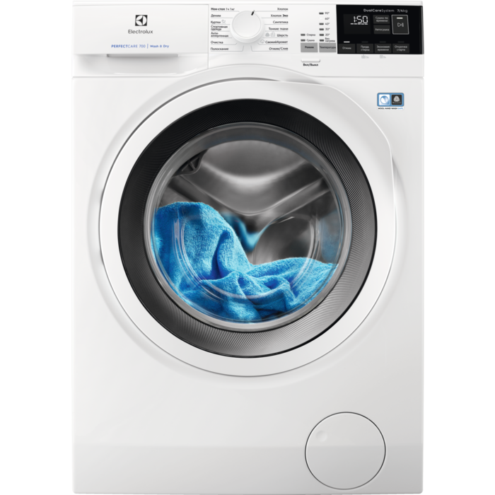 Стиральная машина с сушкой Electrolux EW7WR447W (белый)