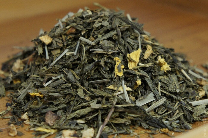 Чай зеленый с добавками Имбирь Лимон ЧТ 50гр