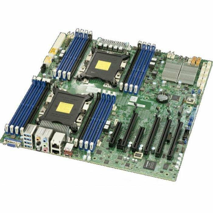 Материнская плата SuperMicro MBD-X11DAI-N-O E-ATX, Dual LGA3647, Intel C621, 16xDDR4, 10xSATA (RAID 0,1,5,10), 2x1GbE (Intel C621), IPMI 2.0 with LAN, 4xPCI-E3.0 x16 + 2xPCI-E3.0 x8, M.2 PCI-e3.0 x4 (2260,2280,22110), 2xNVMe, VGA port, Audio, RTL (279630