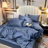 Постельное белье Mency, синий, 1.5-спальный - изображение