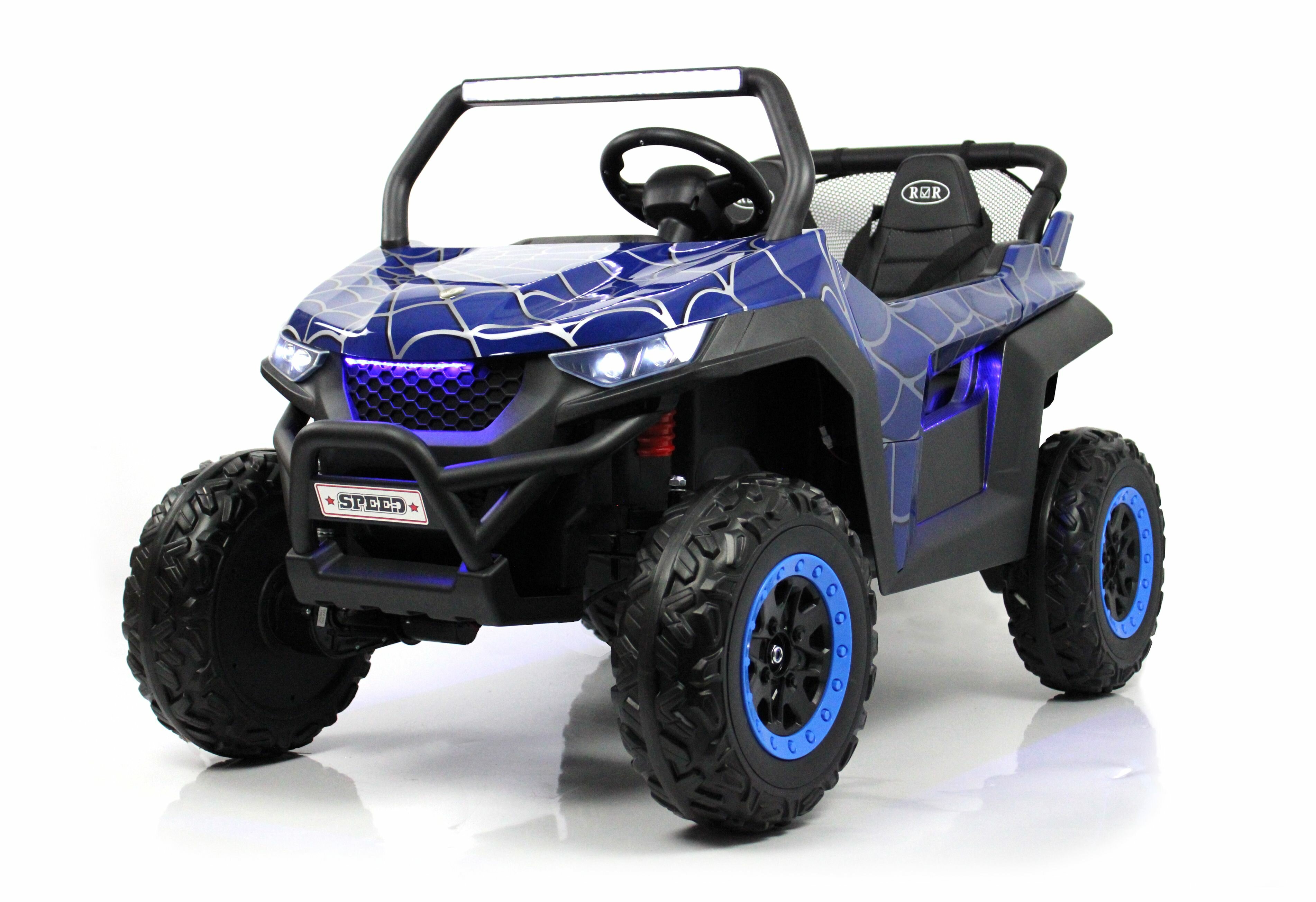 Детский электромобиль T777TT 4WD синий Spider (RiverToys)