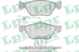 Колодки Тормозные Alfa Romeo 145/146/156/Fiat Marea 96-/Multipla 99- Передние Lpr арт. 05P614