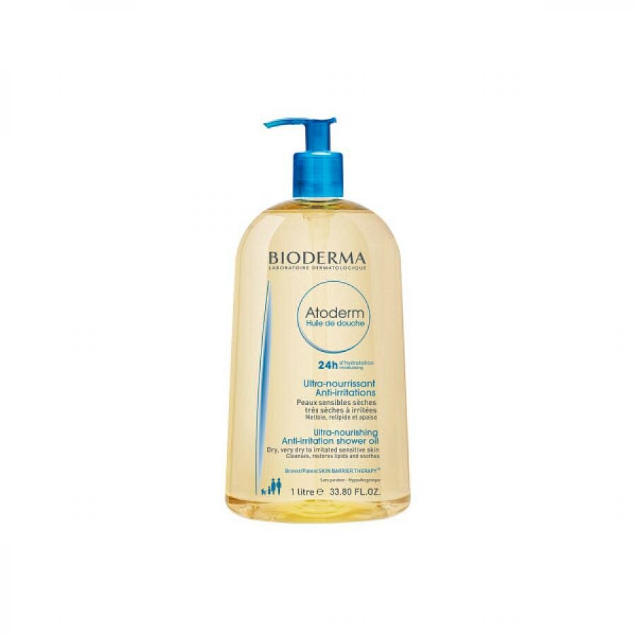 Масло для душа Bioderma Atoderm, 1 л, для сухой и атопичной кожи