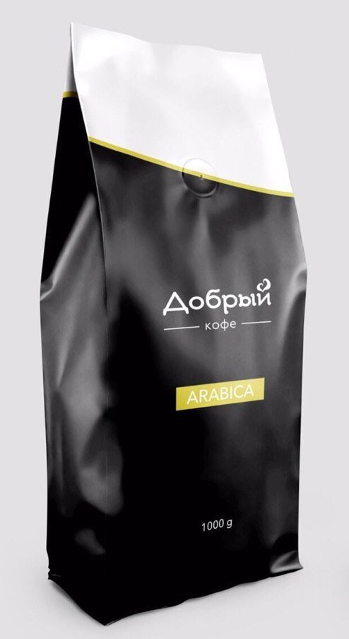 Свежеобжаренный кофе в зернах "ARABICA", 1 кг - фотография № 1