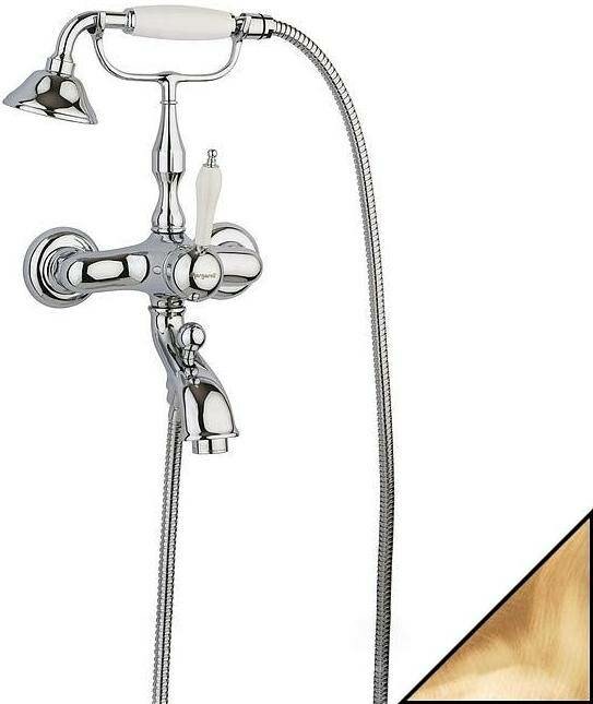 Смеситель для ванны с душем Margaroli Classica бронзовый RU1004AA01BR
