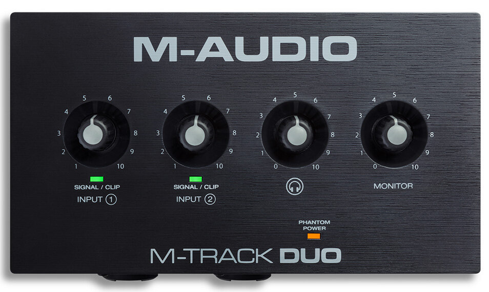 USB аудио интерфейс M-AUDIO M-TRACK DUO