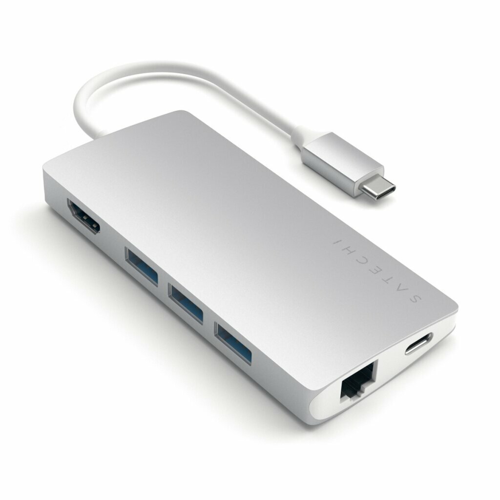 USB-концентратор Satechi Aluminum Multi-Port Adapter 4K with Ethernet V2 разъемов: 7