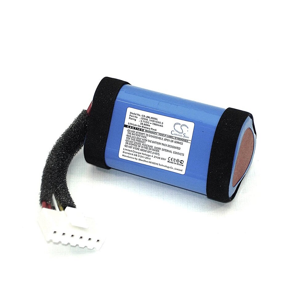 Аккумуляторная батарея CameronSino CS-JML400SL для JBL Charge 4 3.7V 7800mAh 28.86Wh