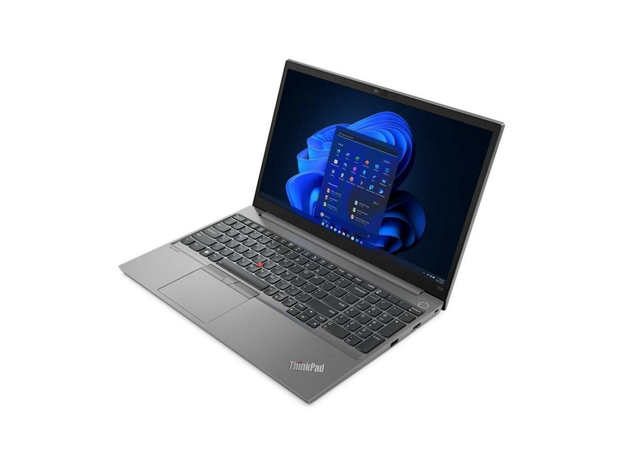 Ноутбук Lenovo ThinkPad E15 Gen 4, 15.6" (1920x1080) IPS/Intel Core i7-1255U/16ГБ DDR4/512ГБ SSD/Iris Xe Graphics/Windows 11 Pro английская, silver [21E6007QUS]