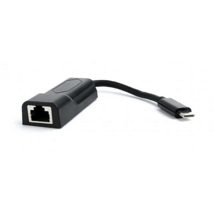 Gembird Сетевой адаптер Ethernet USB C-type - Fast Ethernet adapter A-CM-LAN-01