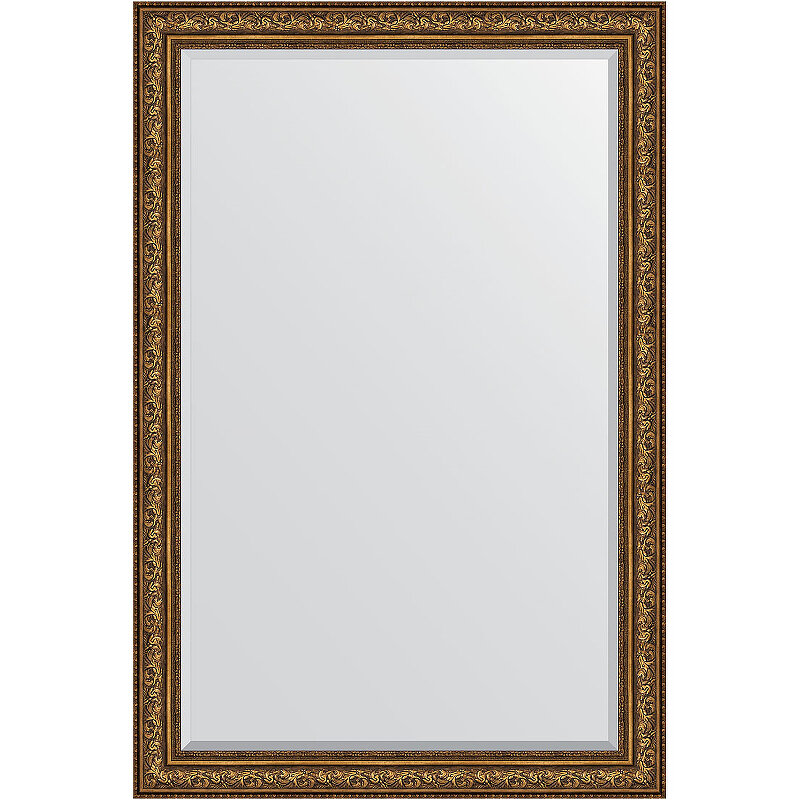 Зеркало Evoform Exclusive 180х120 BY 3635 с фацетом в багетной раме - Виньетка состаренная бронза 109 мм - фотография № 1