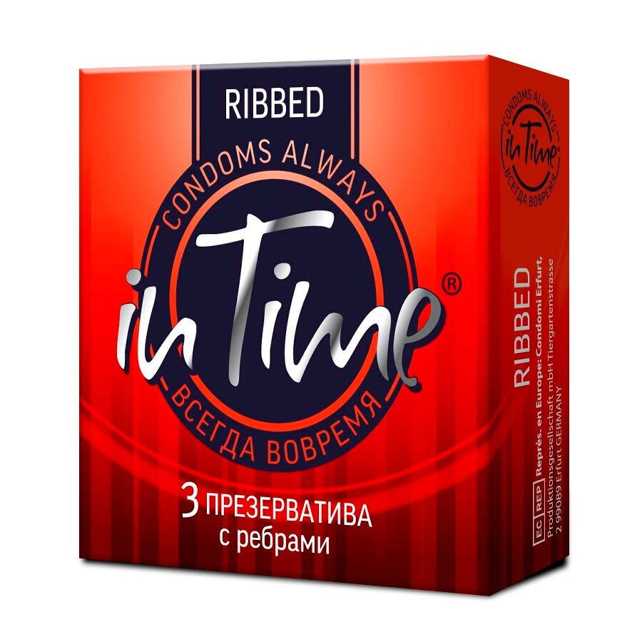  IN TIME Ribbed , 3 