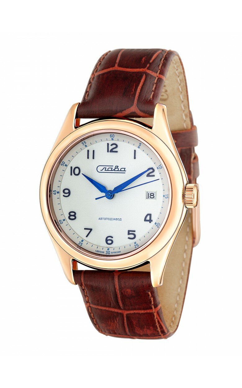 Механические с автоподзаводом наручные часы Слава "Премьер" 1493292/300-8215