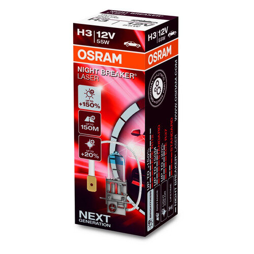    Osram 64151NL, H3, 12, 55, 1