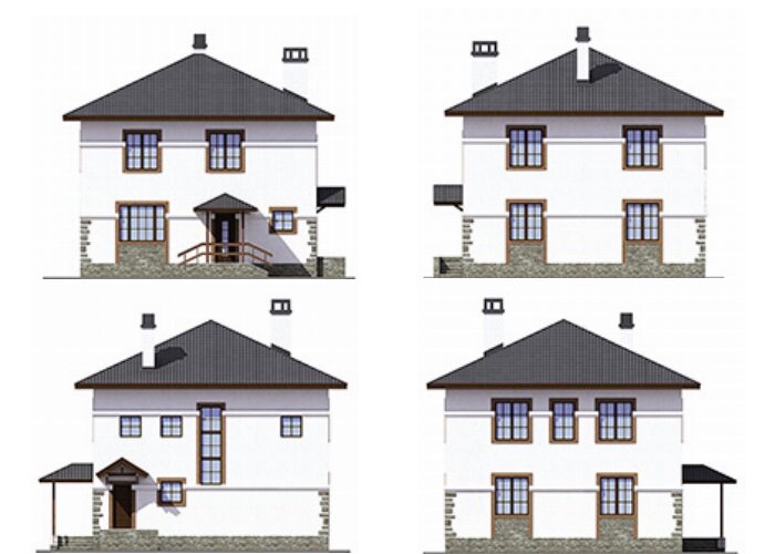 Проект дома Plans-62-80 (142 кв.м, газобетон) - фотография № 3