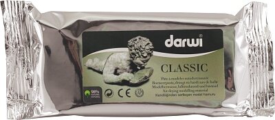 Самозатвердевающая глина DARWI CLASSIC белый 250г