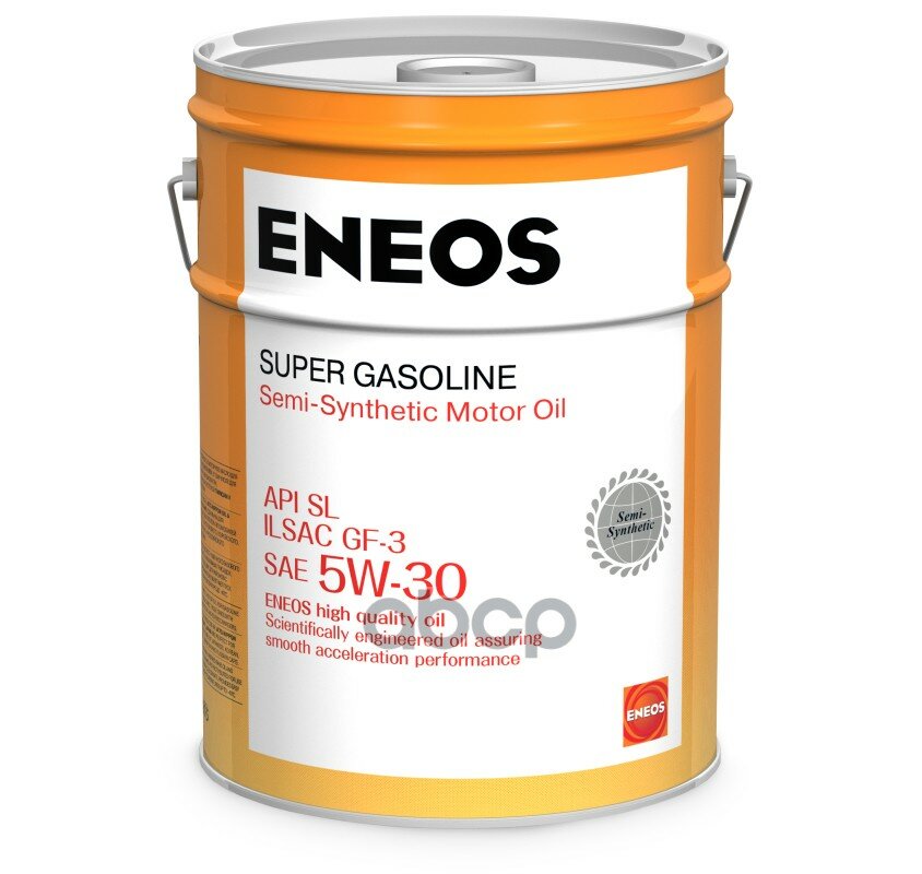 ENEOS 5w30 20l Sl Полусинтетика