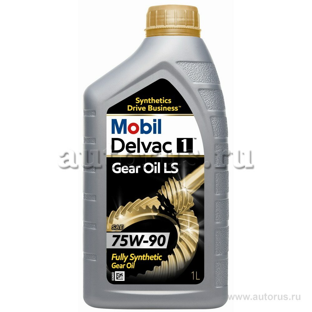 Масло трансмиссионное mobil delvac 1 gear oil ls 75w90 1 л 153469