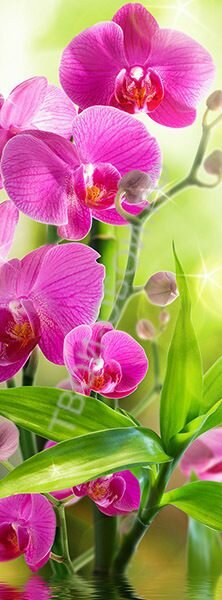 Сияющая орхидея - панно Дивино Декор артикул B1-095