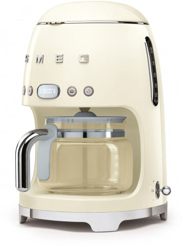 Капельная кофемашина Smeg DCF02CREU (Cream)