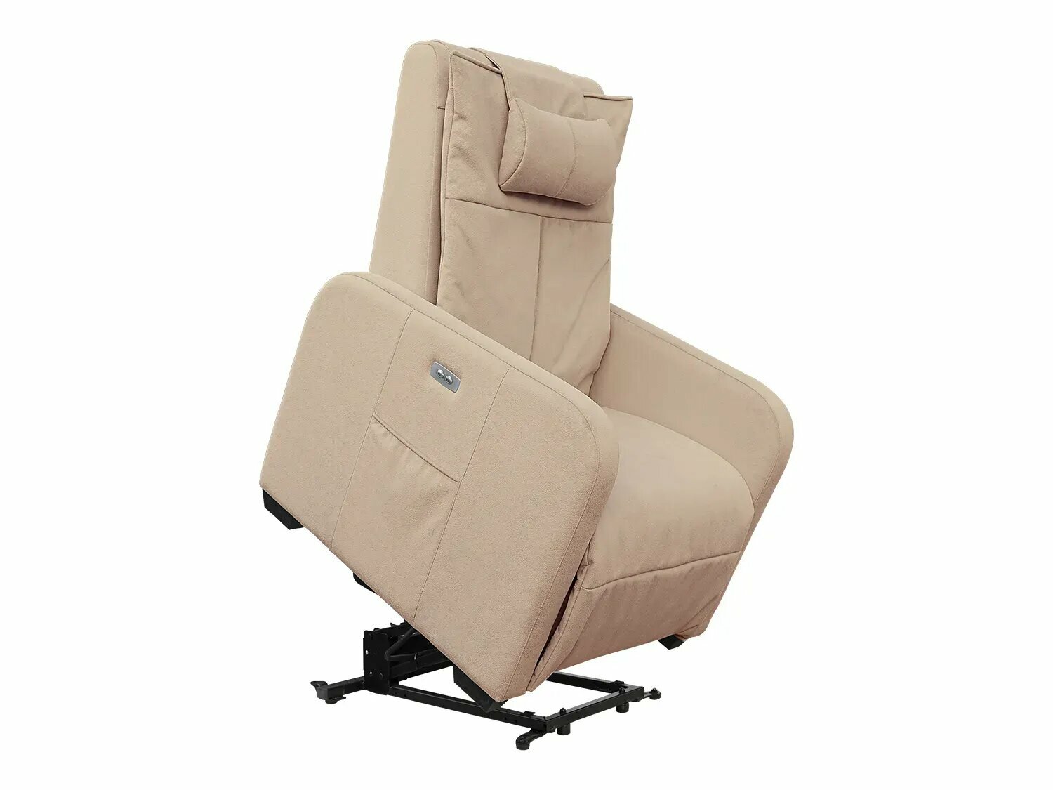 Массажное кресло реклайнер с подъемом FUJIMO LIFT CHAIR F3005 FLFL Ваниль (Sakura 4) - фотография № 11