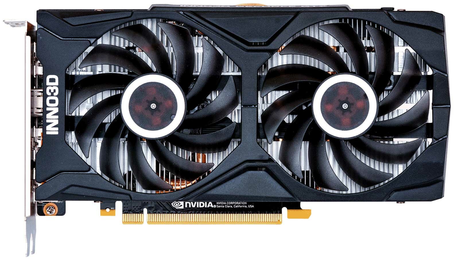 Видеокарта Nvidia GeForce RTX2060 Inno3D Twin X2 PCI-E 6144Mb (N20602-06D6-1710VA15L)